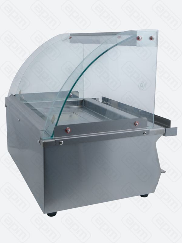 ГРИЛЬ ГАЛЕЧНЫЙ С ЭКРАНОМ HURAKAN HKN-PEG530S